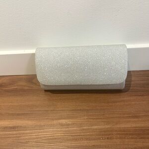 Sparkling Silver Clutch